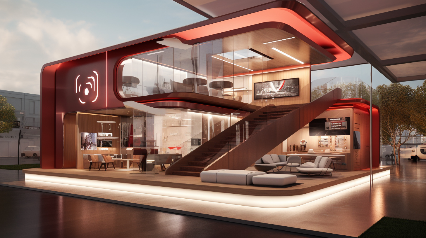 Double decker creative design - AI-4