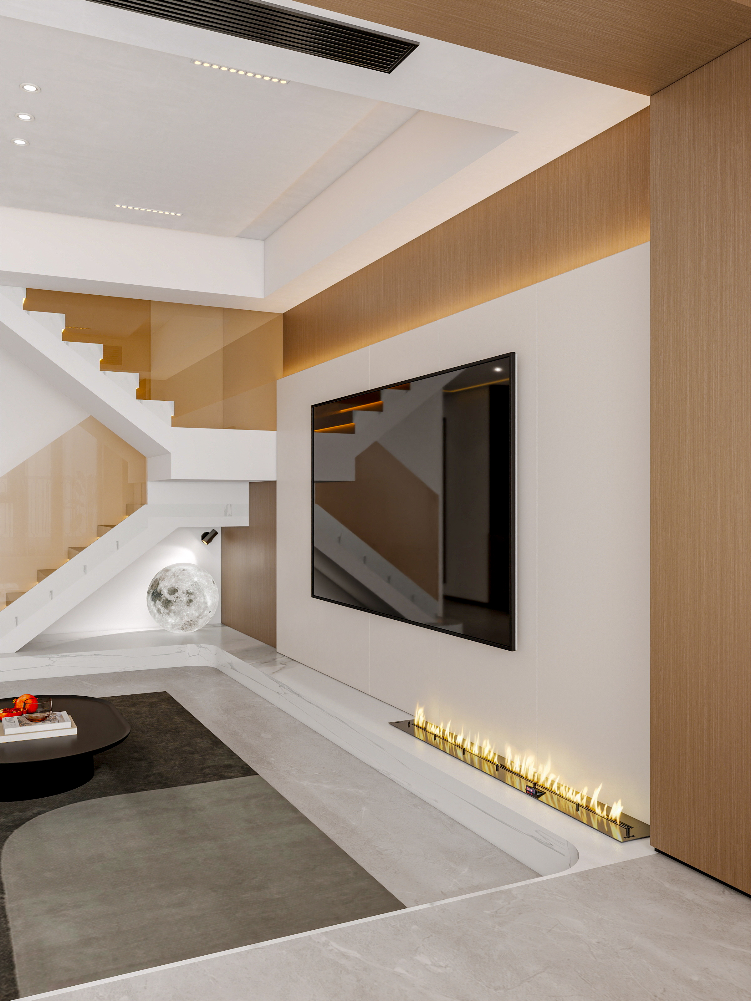 四川成都郫都春屿溪岸（295平方意式极简四居室）-7