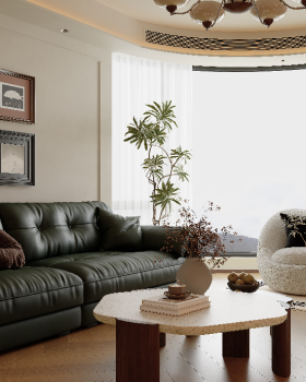 法式中古效果图案例