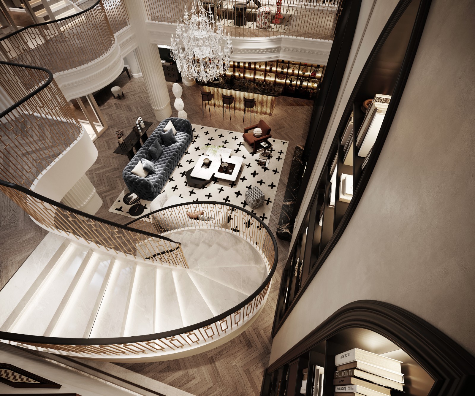 680 平别墅设计丨为而设计-6