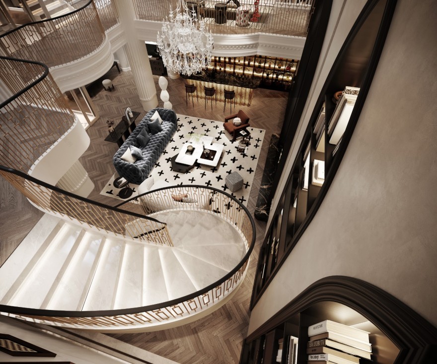 680 平别墅设计丨为而设计-6