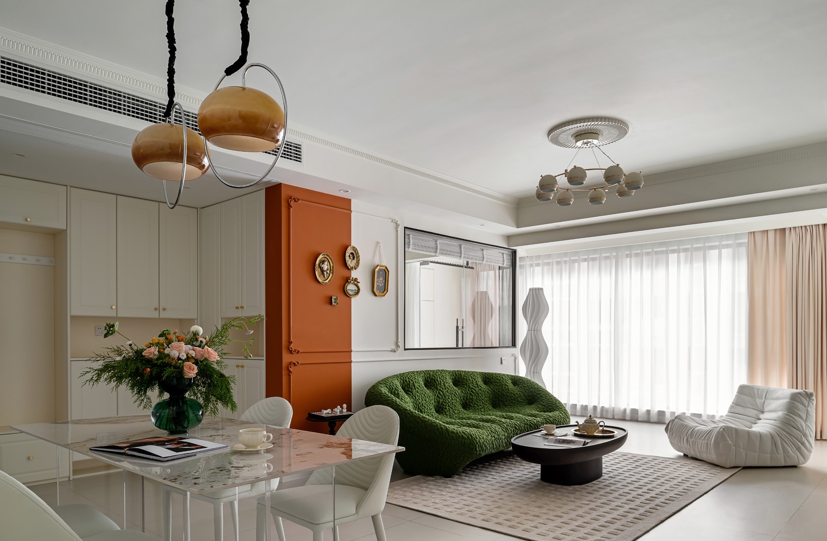 法式奶油风格家丨中国重庆丨琢信装饰-2