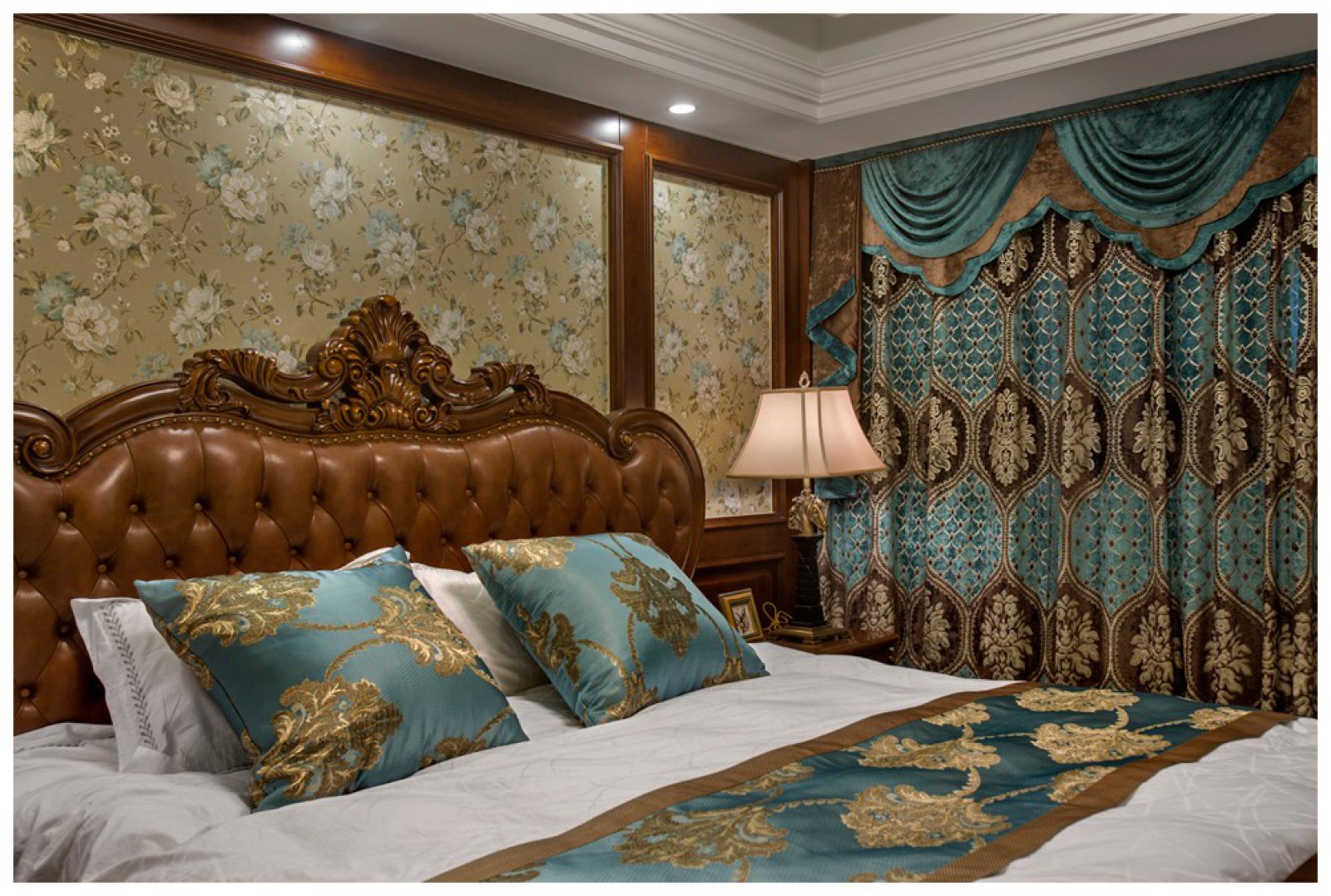 200㎡宁波名仕花园美式新古典住宅设计-12