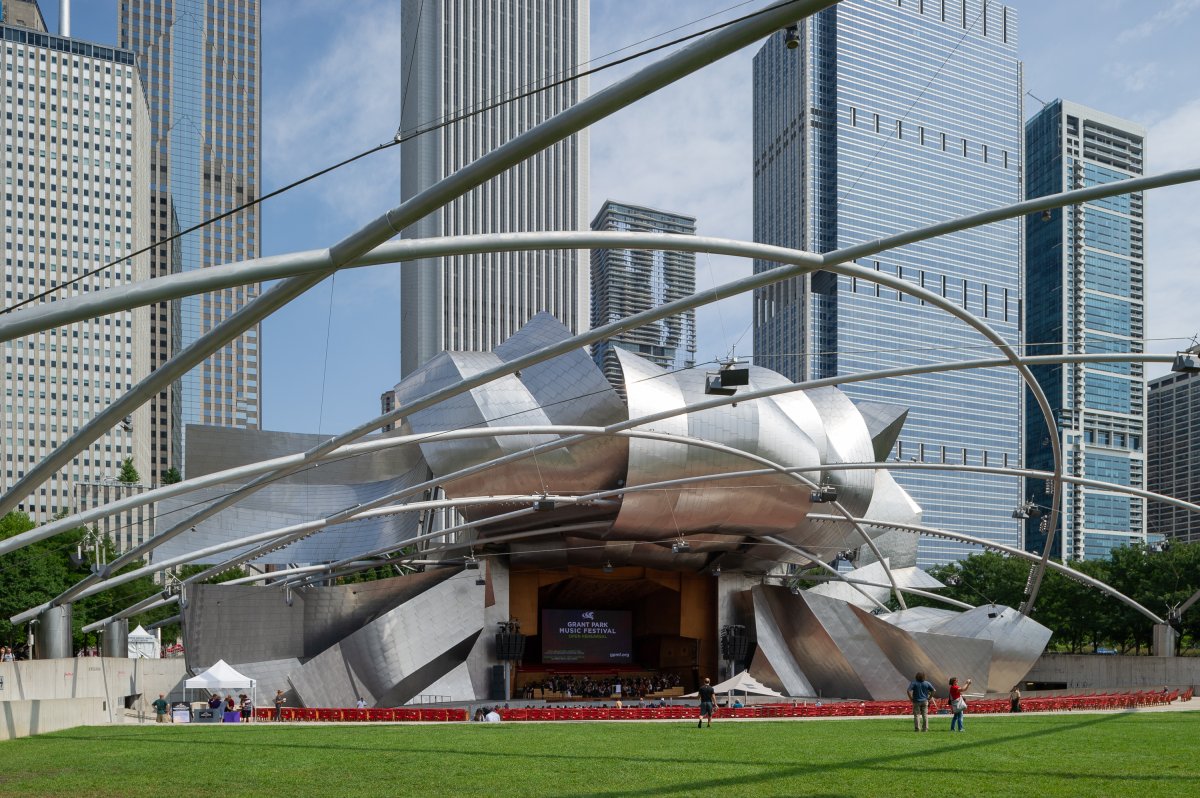 芝加哥千禧公园 Jay Pritzker Pavilion 音乐厅-4