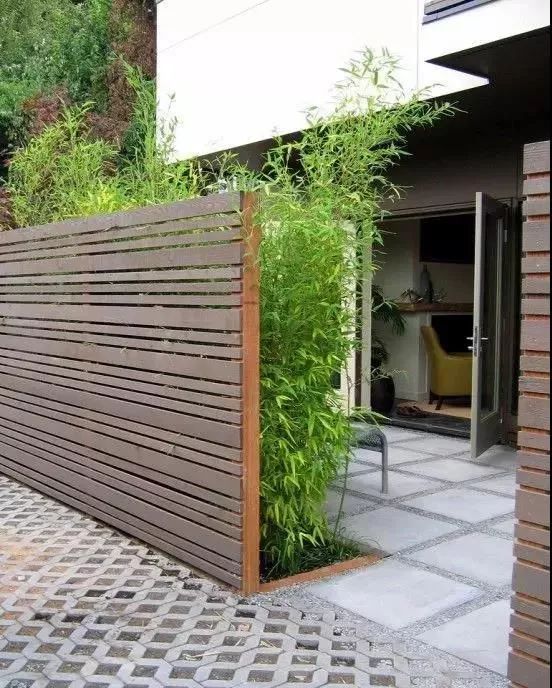 木质围墙，自然之美——某庭院设计案例-39