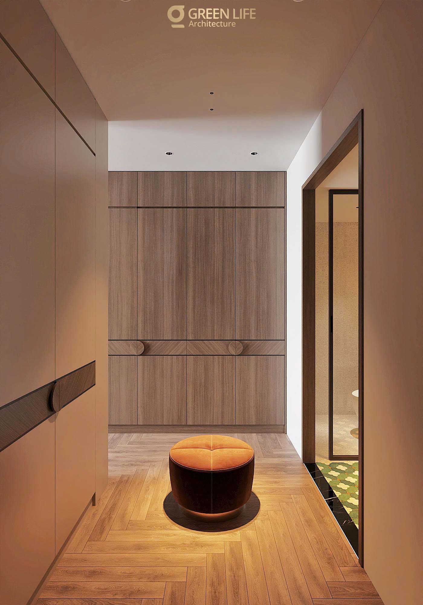 Neoclassical Townhouse Design | Green Life Architecture-18