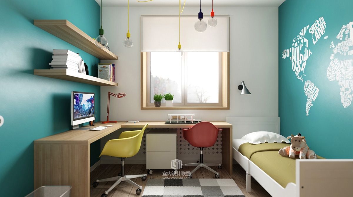 俄罗斯色彩鲜亮的公寓-12