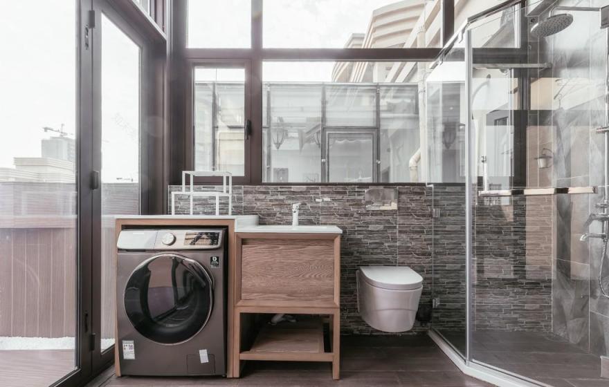 200㎡顶层复式,现代都市艺术栖居-39