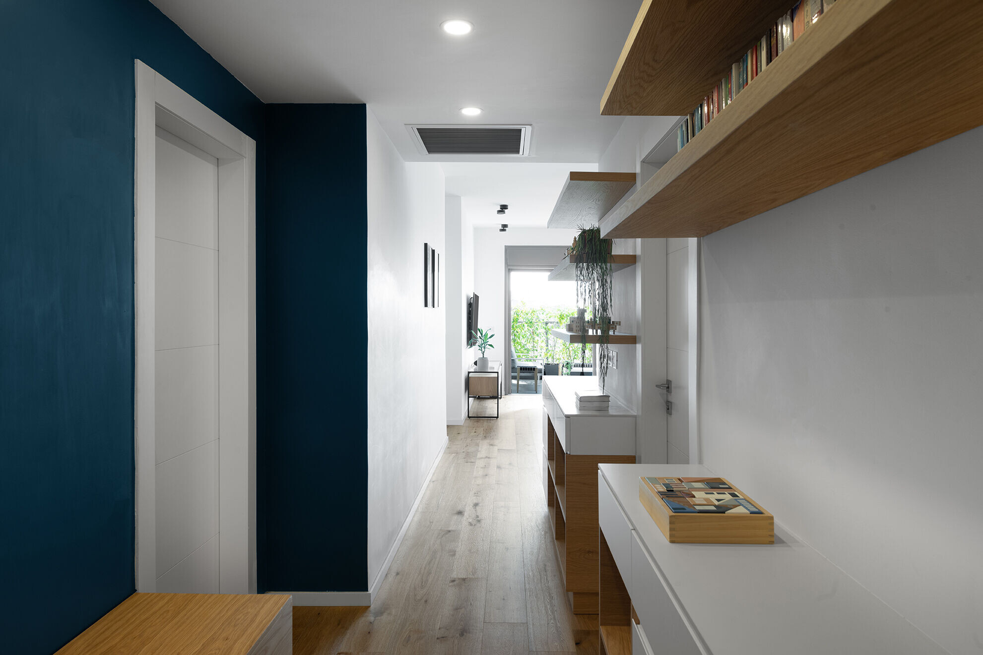 温馨蓝调公寓-21