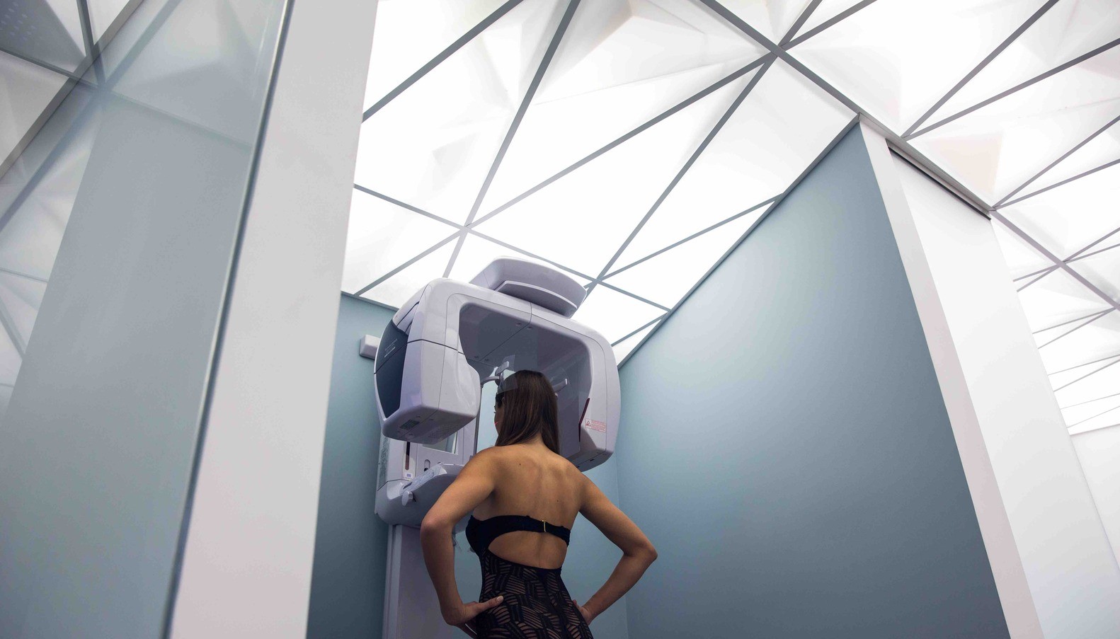 加州牙科办公室 | 隐藏的吊顶艺术-8