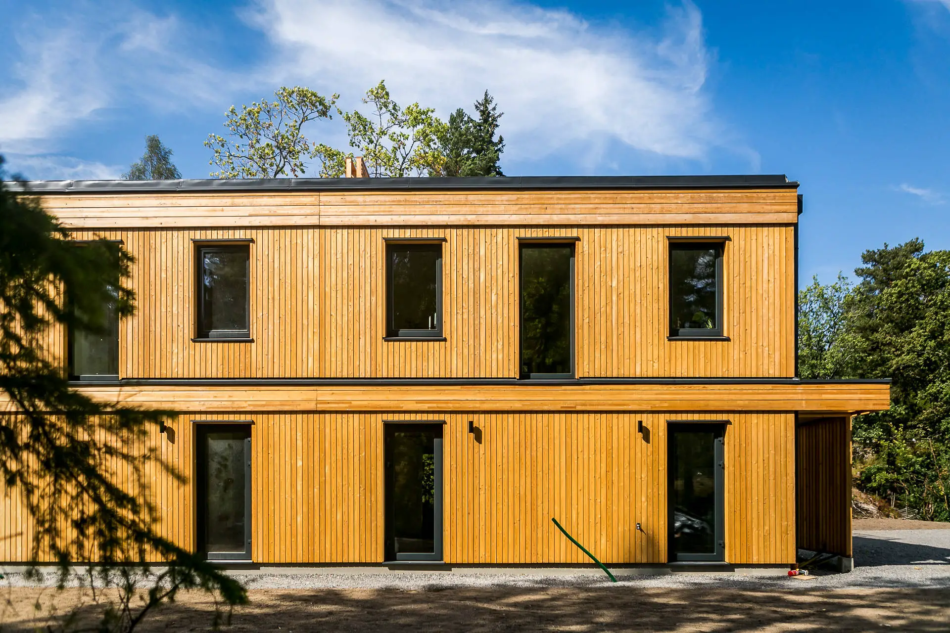 瑞典木质立面建筑共享景观与生活空间-20