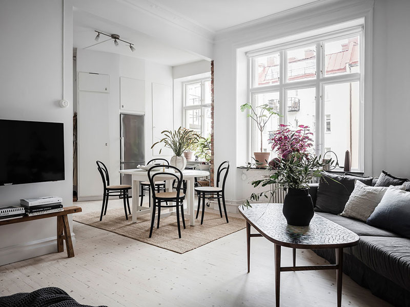 砖墙点亮哥德堡 37 平米时尚单间-20