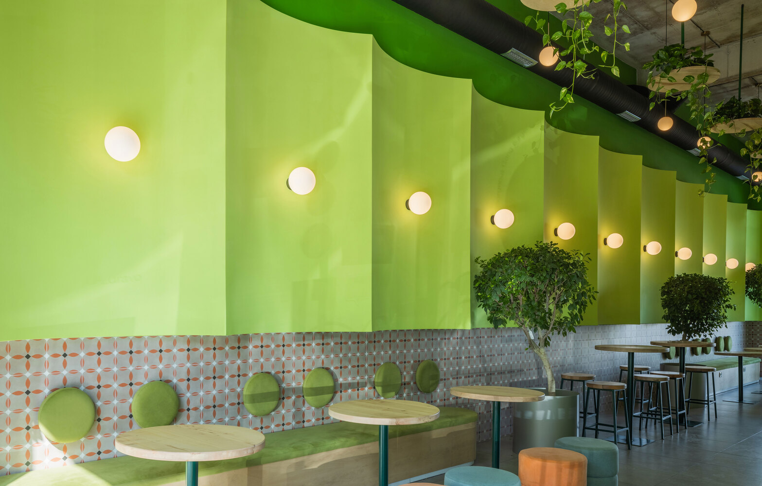 Green&Protein Podgorica 餐饮空间设计丨波德戈里察丨Maden Group-14