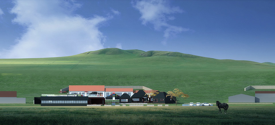 乌兰哈达火山無热宇宙草原新宿丨蒙古丨阁尔建筑-76