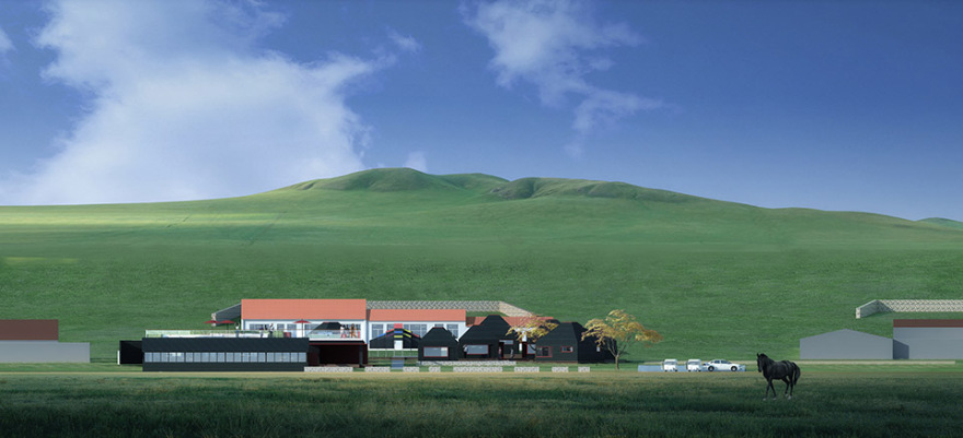 乌兰哈达火山無热宇宙草原新宿丨蒙古丨阁尔建筑-76