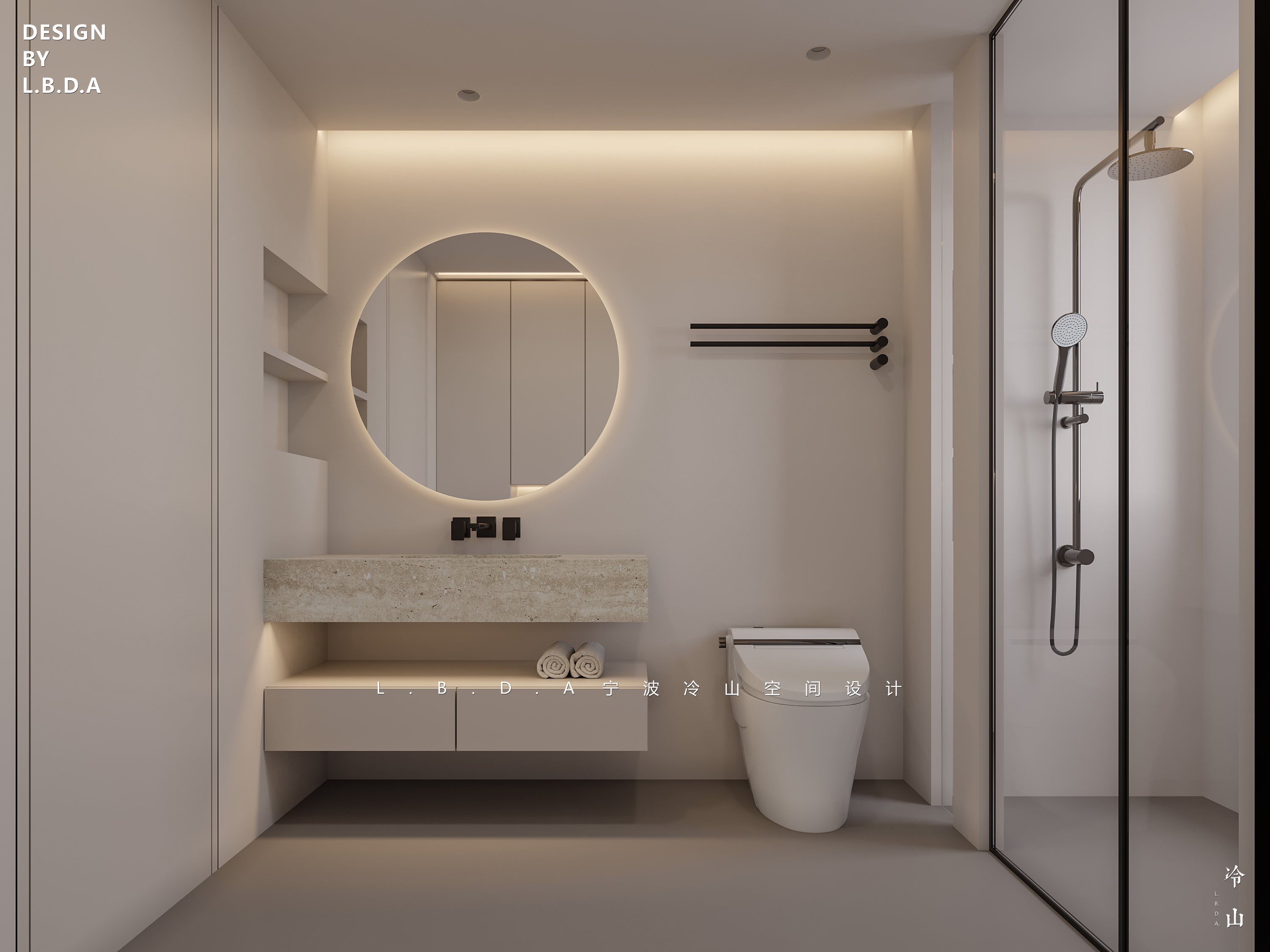 雅戈尔江上，现代浅色调极简-16