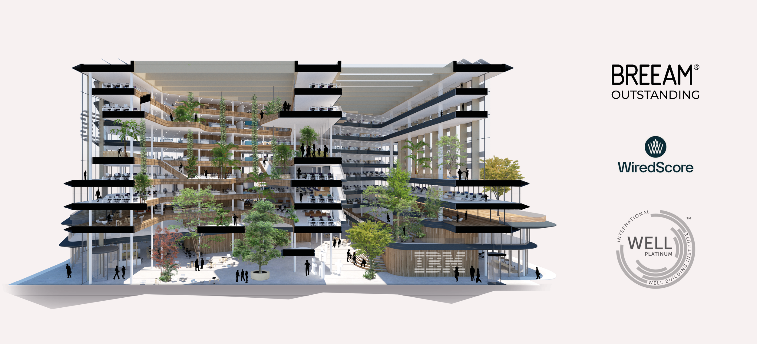 IBM 荷兰总部 | Powerhouse Company 的现代设计惊艳亮相-6