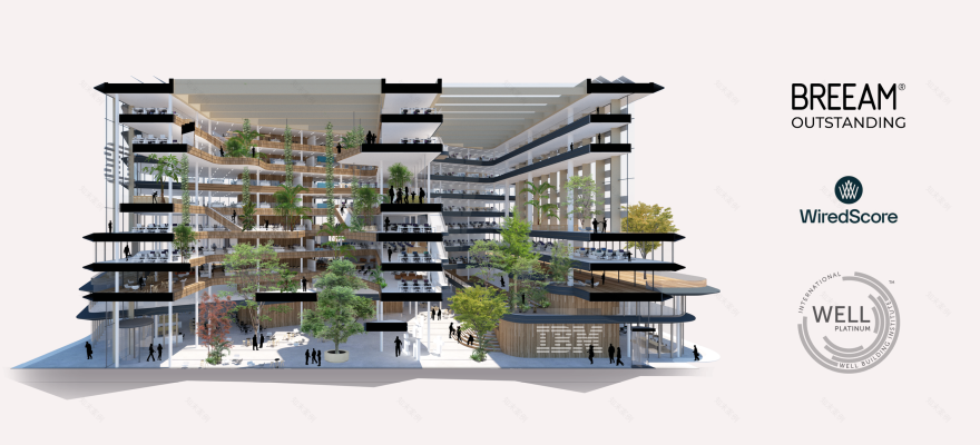 IBM 荷兰总部 | Powerhouse Company 的现代设计惊艳亮相-6