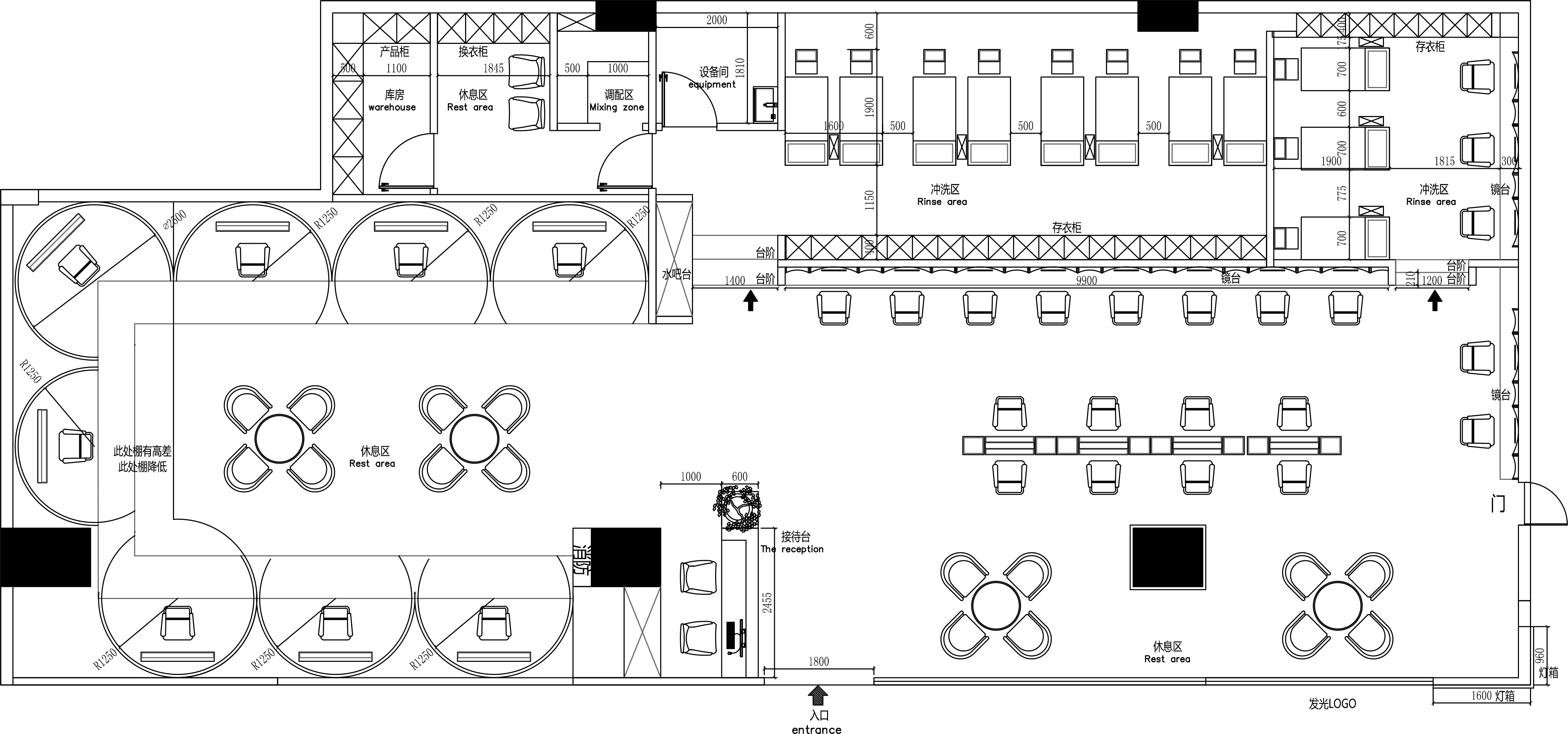 梦郎hair丨中国沈阳丨里外建筑空间设计-47