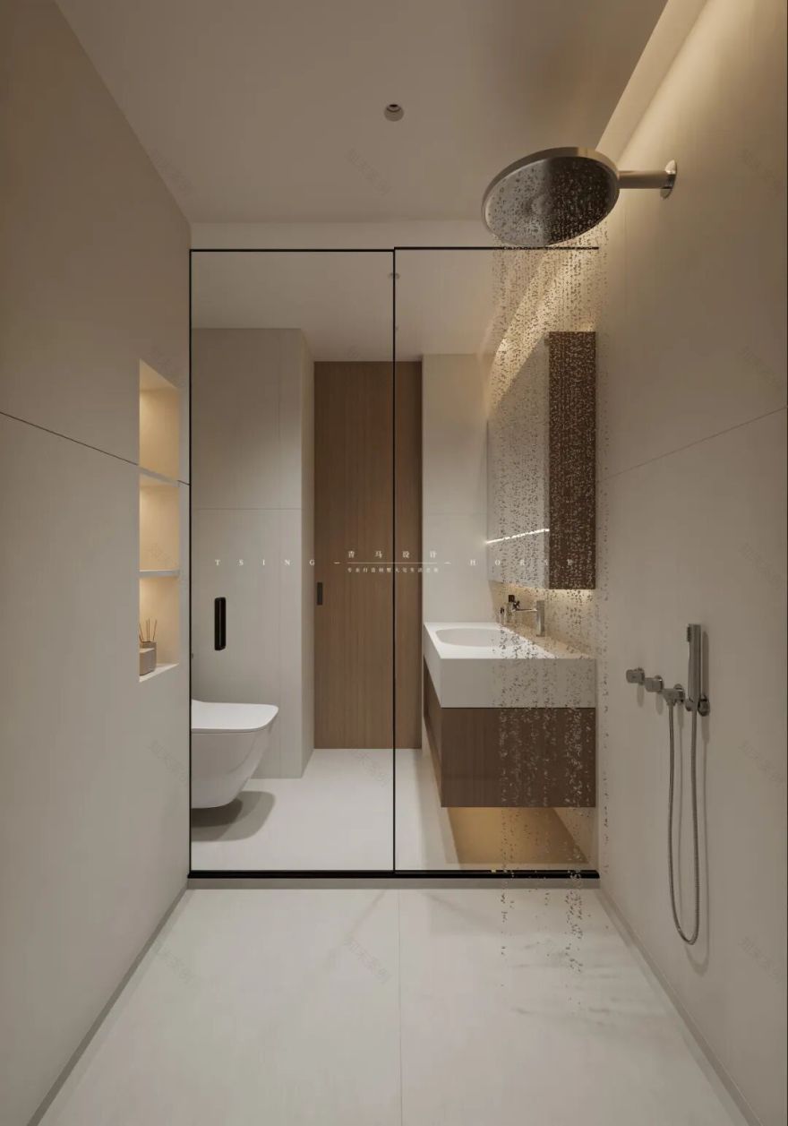 中海御湖210㎡意式大平层丨王海设计团队-50