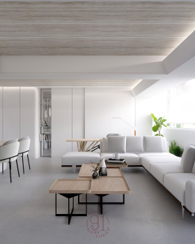 住宅空间3D渲染项目丨禾捷室内装修设计（Hj.Designer）