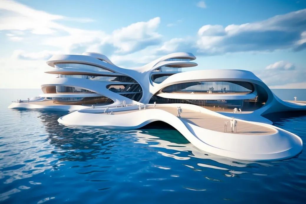 新加坡“波浪之美”未来几何空间丨梅罗里亚建筑师-2