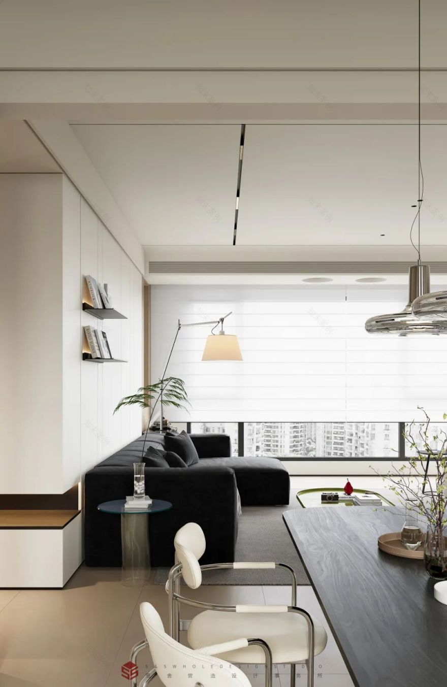 【实景】思舍全案|素简逸境之家-46