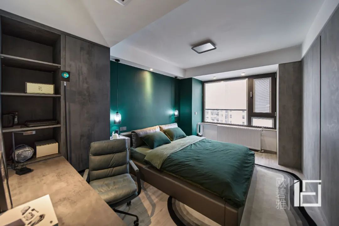现代简约风 98 平米二居室改造丨胡晓威-36