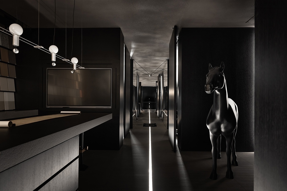 光芒 · 上海 120㎡商业展厅设计丨中国上海丨FF DESIGN-39