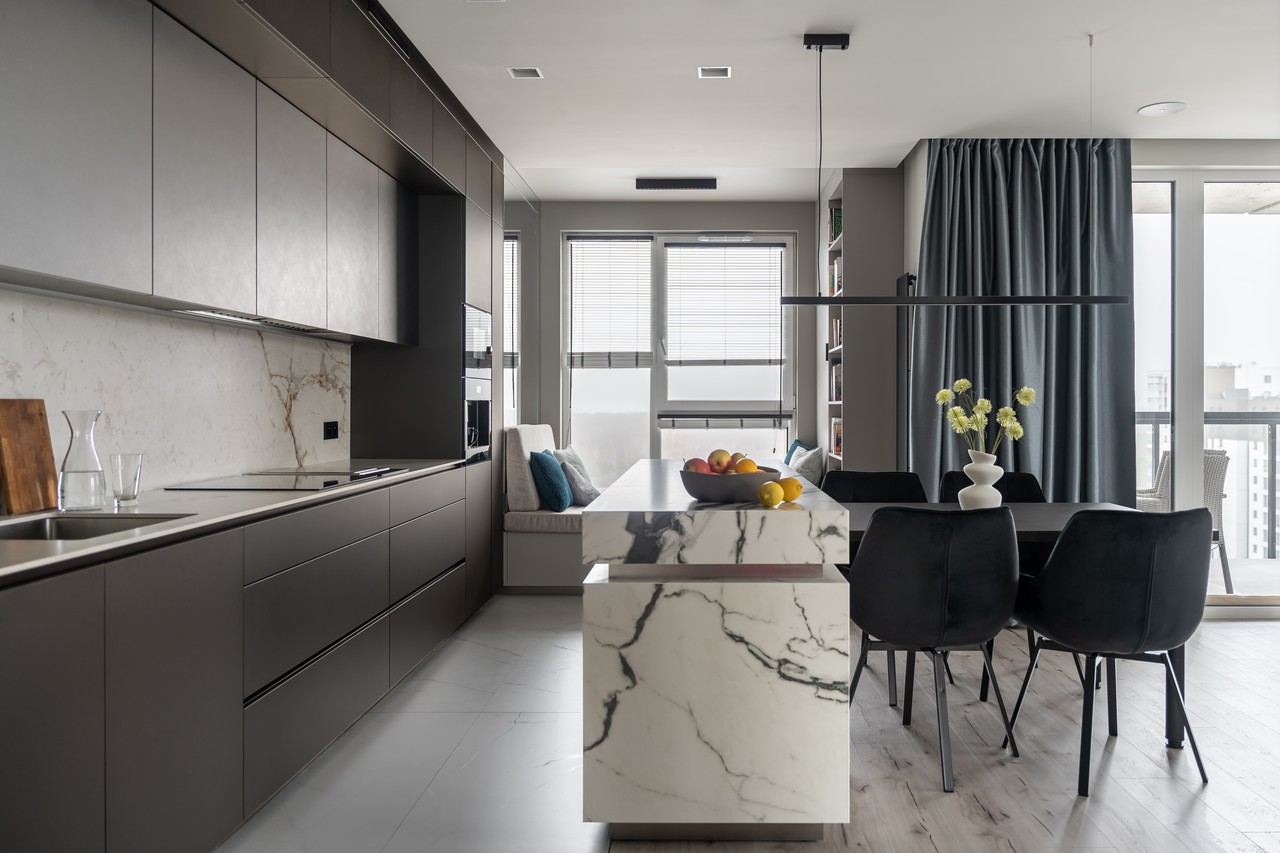 格但斯克100平米公寓·男性极简风设计丨波兰格但斯克丨Archem Wnętrza-44