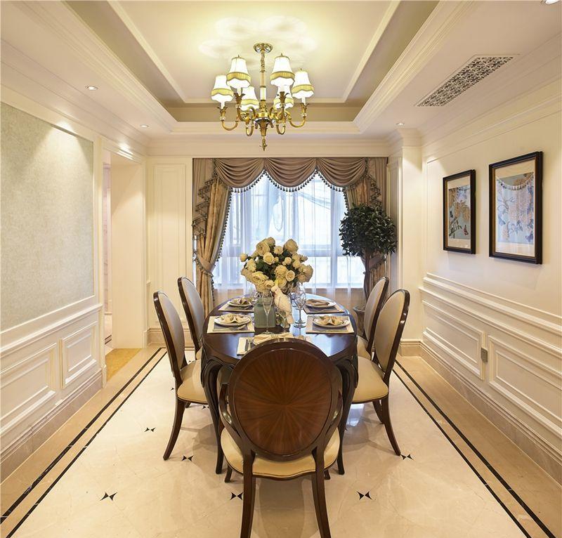 美女主播19万装修中关国际180平轻奢美式三居室-13