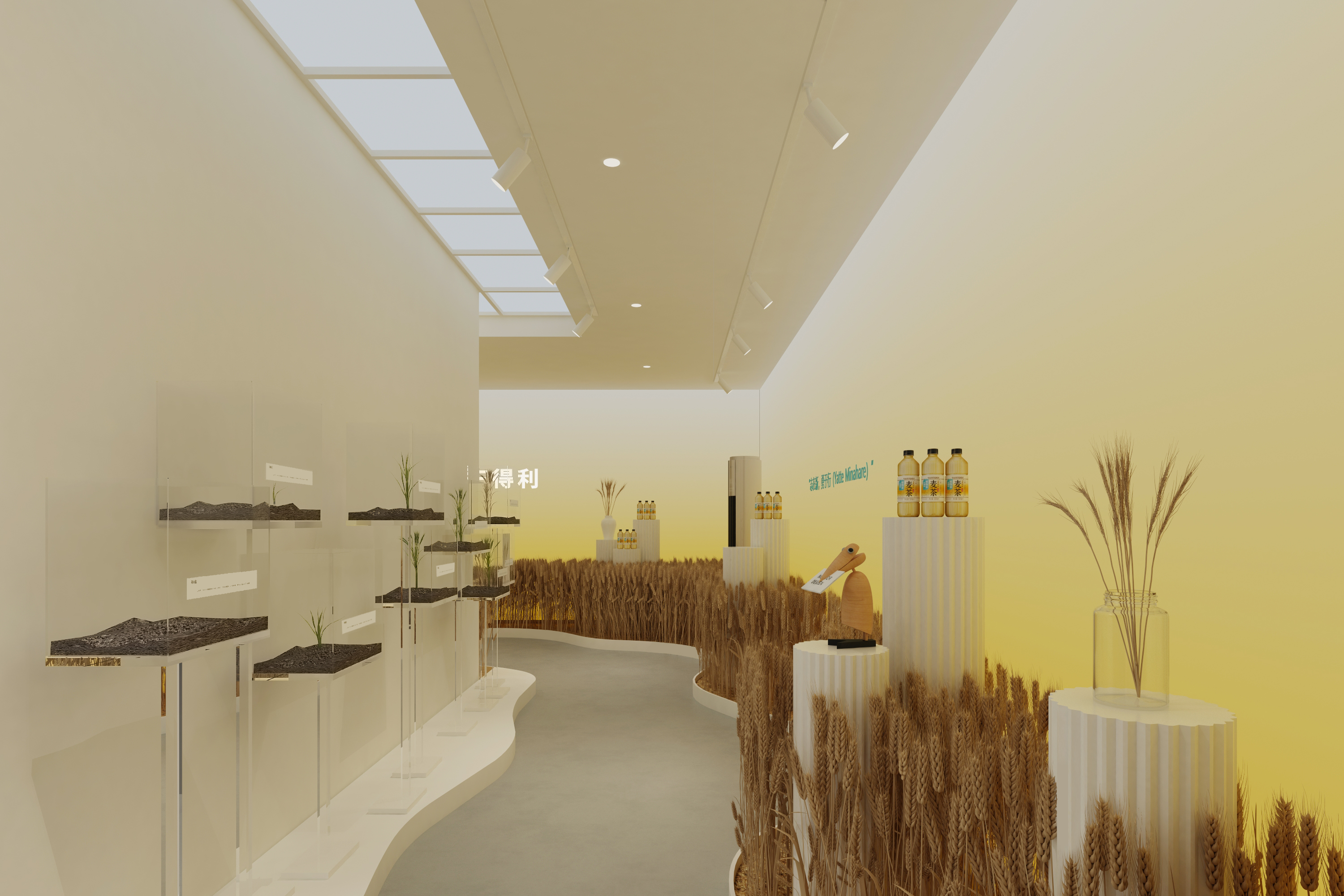 麦茶主题品牌路演活动网红快闪原创设计-12