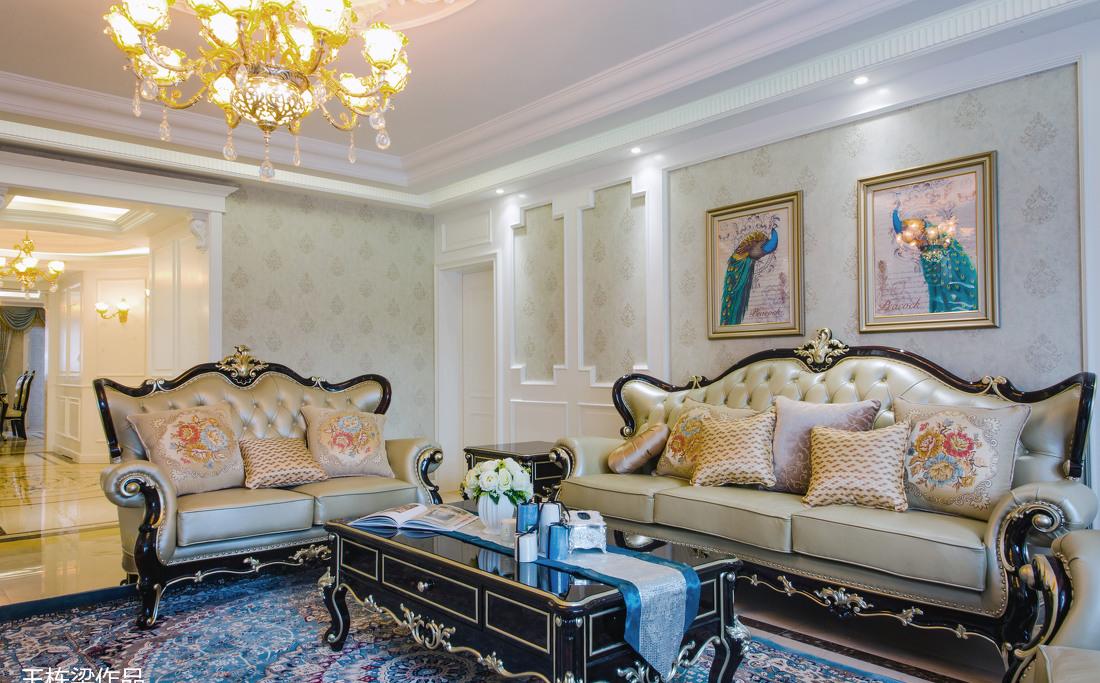 巨华紫光园法式风格样板间-9