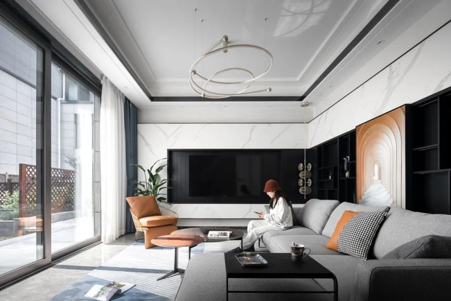 现代简约,自然之居丨中国杭州丨尚层装饰杭州分公司-1