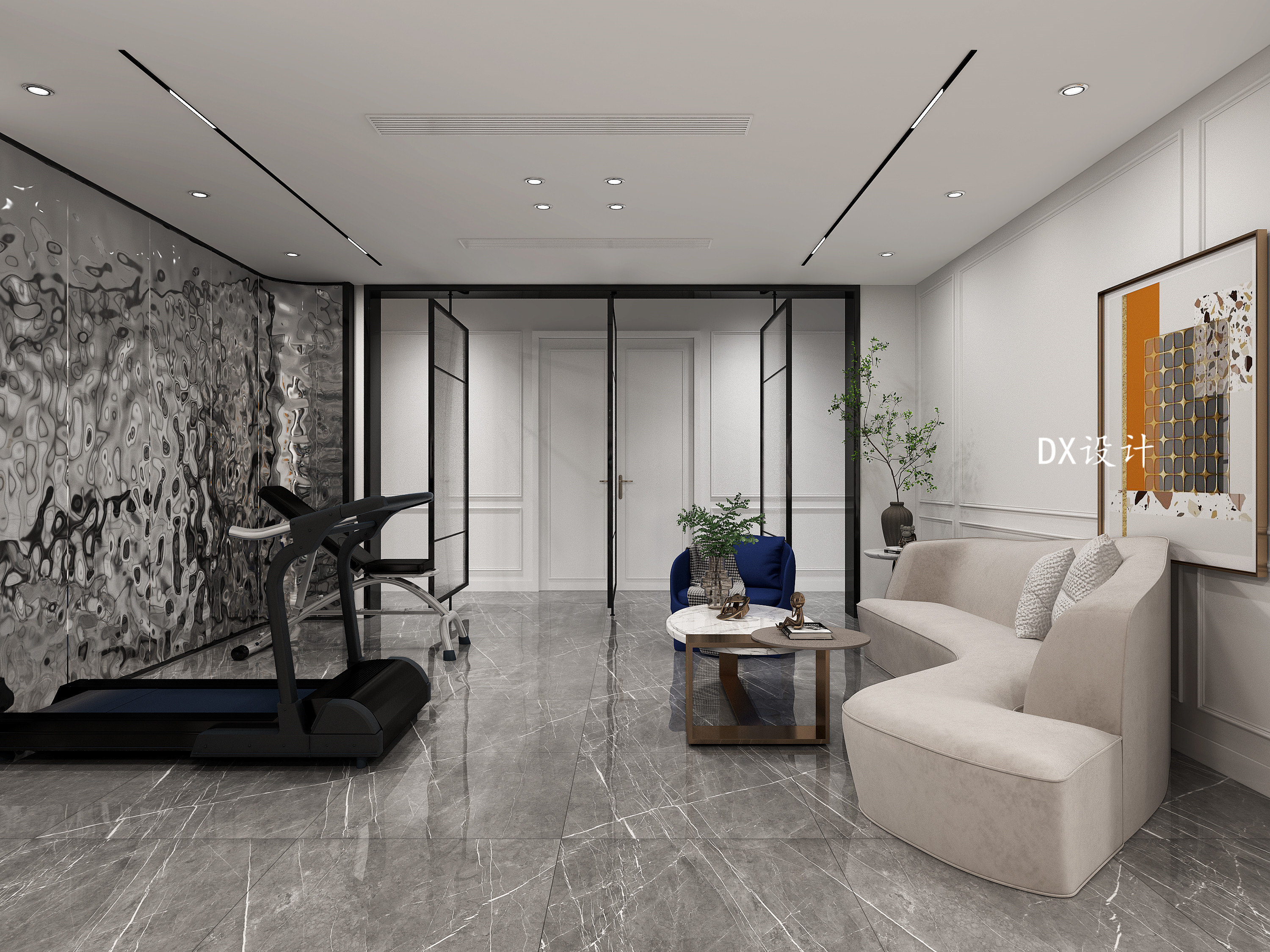 现代风格简洁舒适设计丨原创作品-7