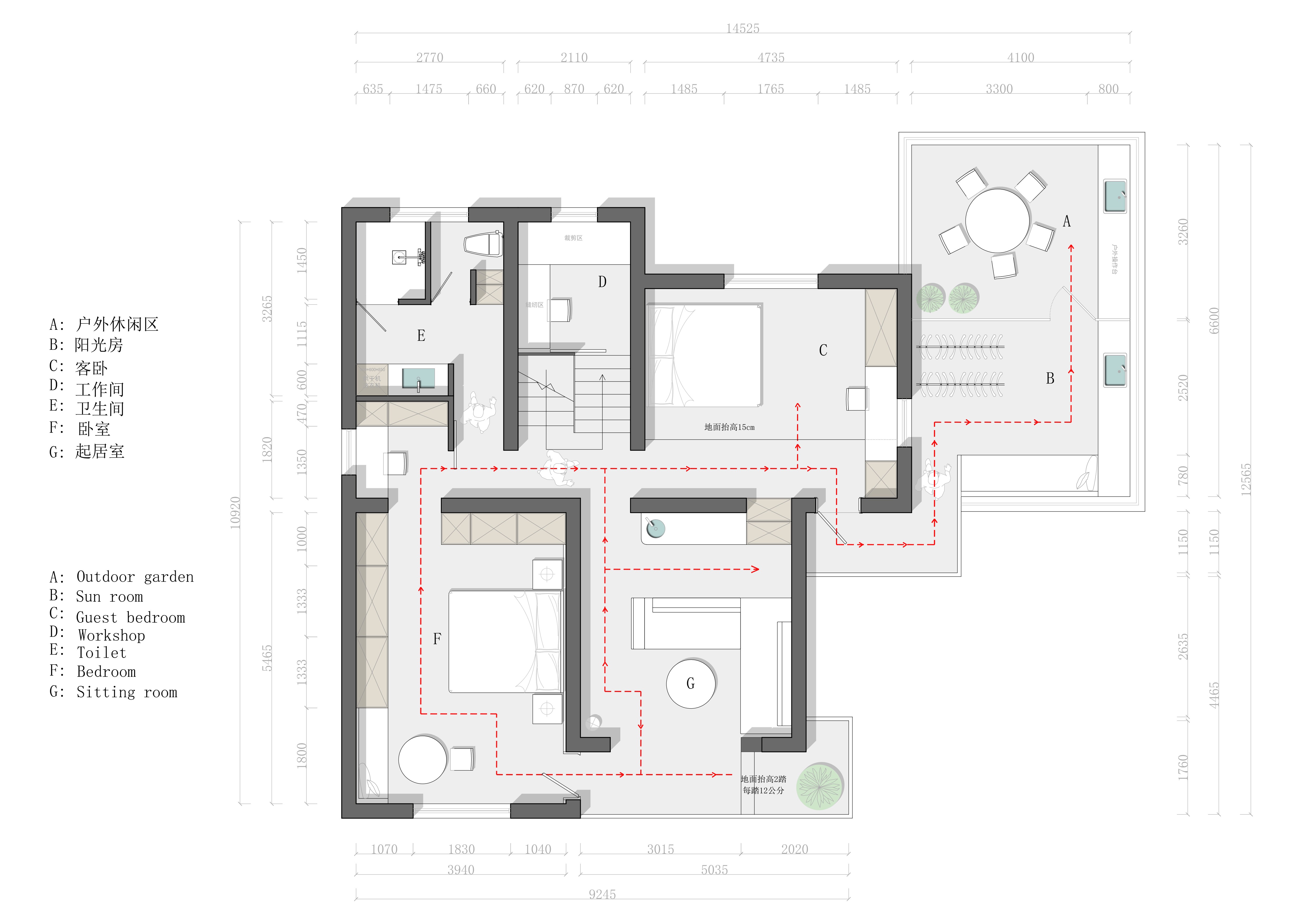 框景如画 · 江苏南通如皋乡间祖宅改造丨中国南通-15