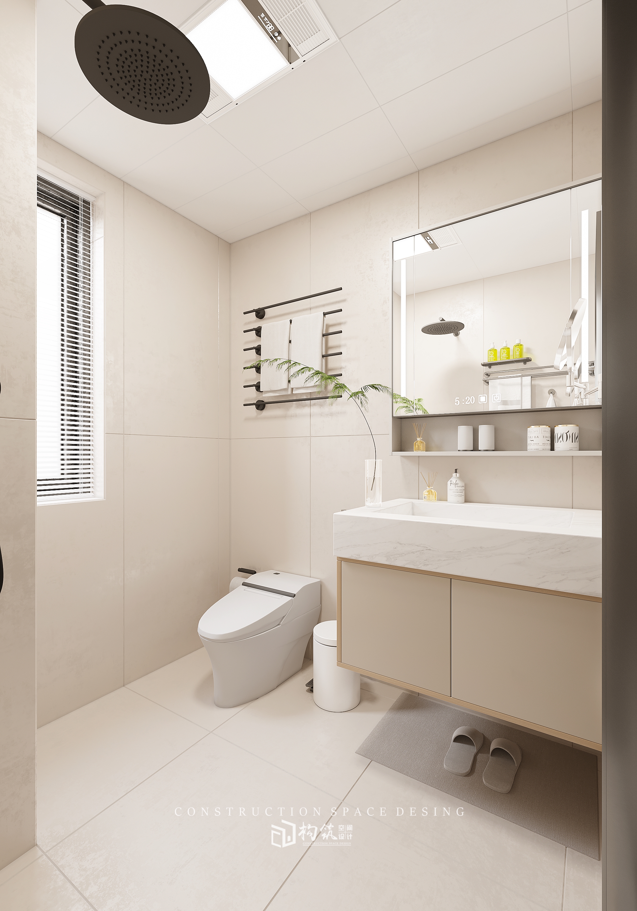 东方帝景奶油风室内设计-25