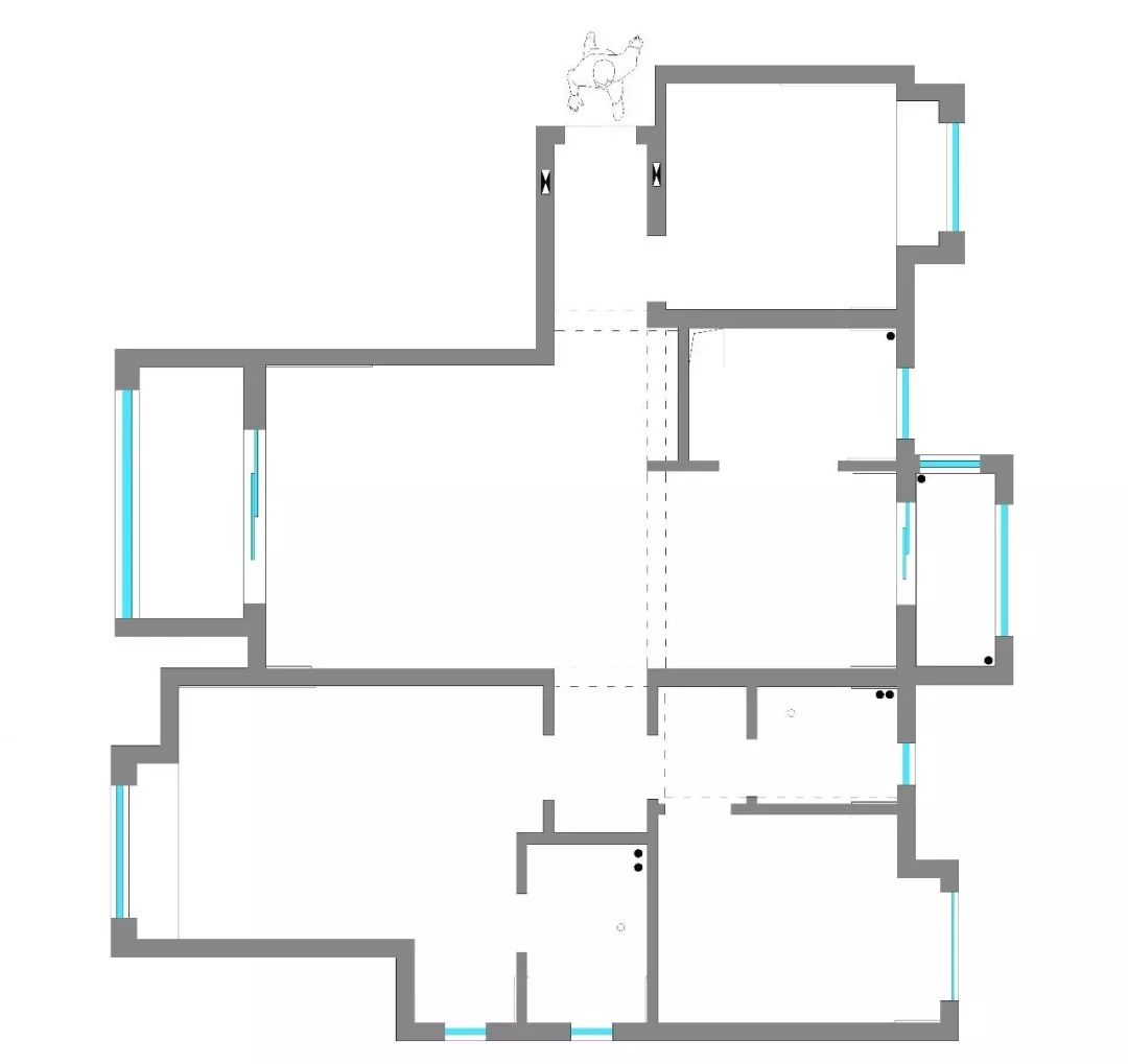 新婚小夫妻的现代简约之家，互动性与功能性兼具-18