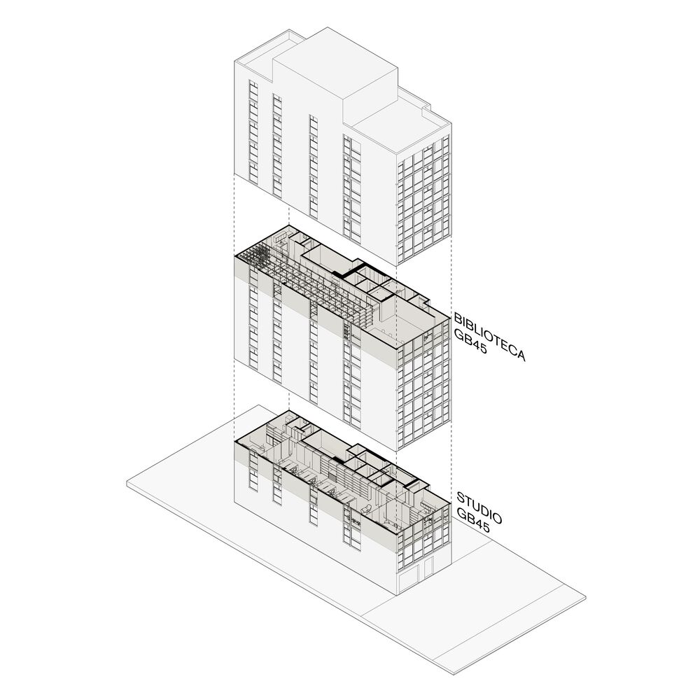 巴西圣保罗 GB65 办公室&图书馆丨Metro Arquitetos Associados-36