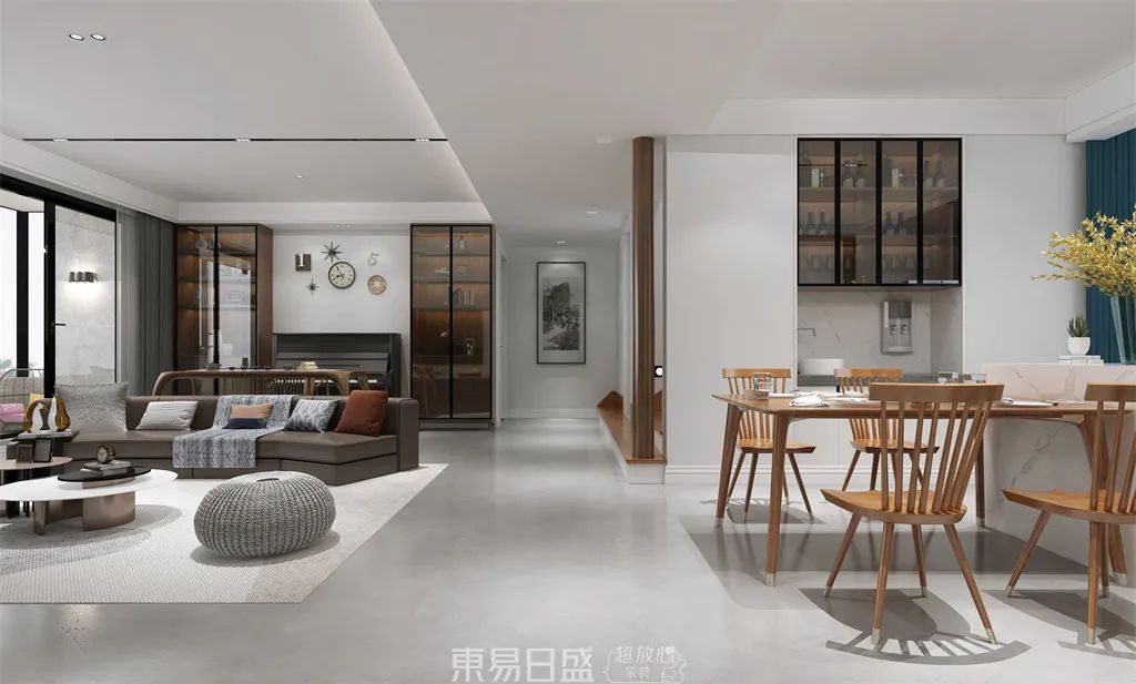 纯粹干练的现代家居设计·奥正诚园南区丨东易日盛-34