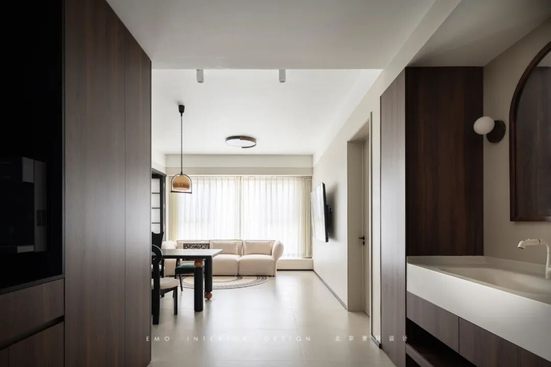 7㎡次卧爆改多功能厅！榻榻米+茶室+书房，120平秒变200平豪宅体验-43