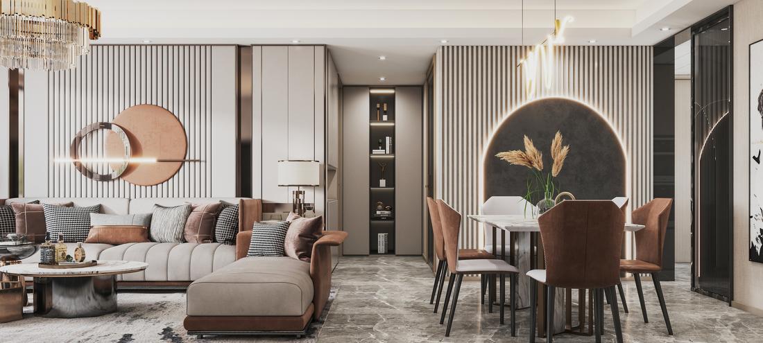 
旭辉雍禾府130平设计案例 -7