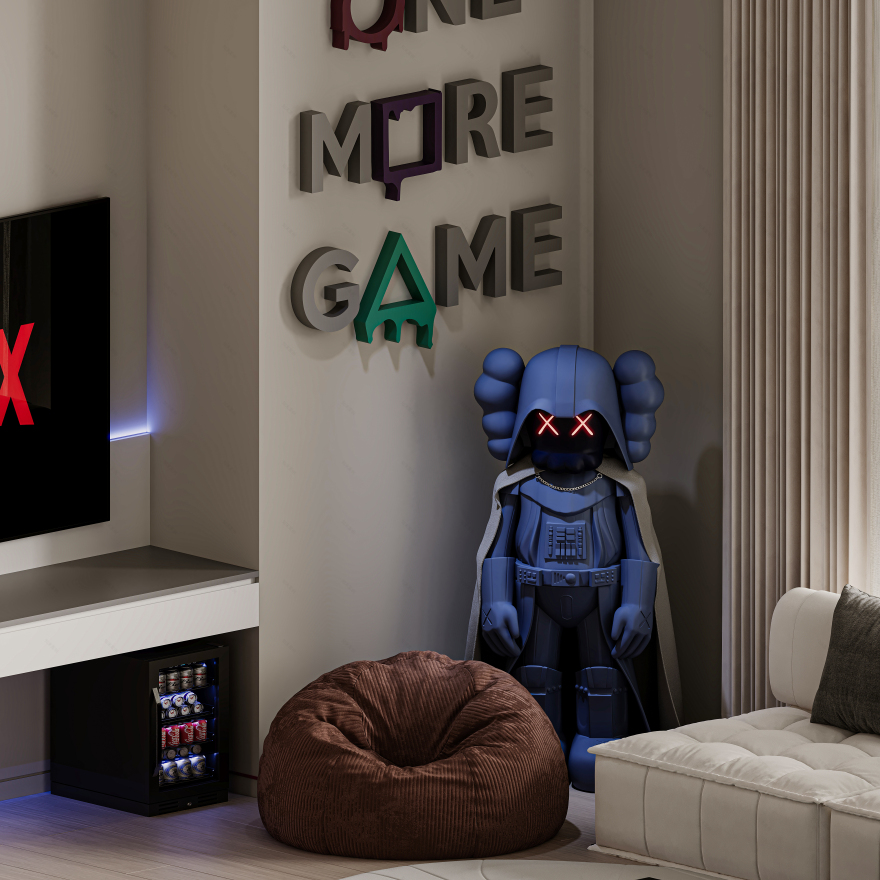 Gaming Room Interior Design-14