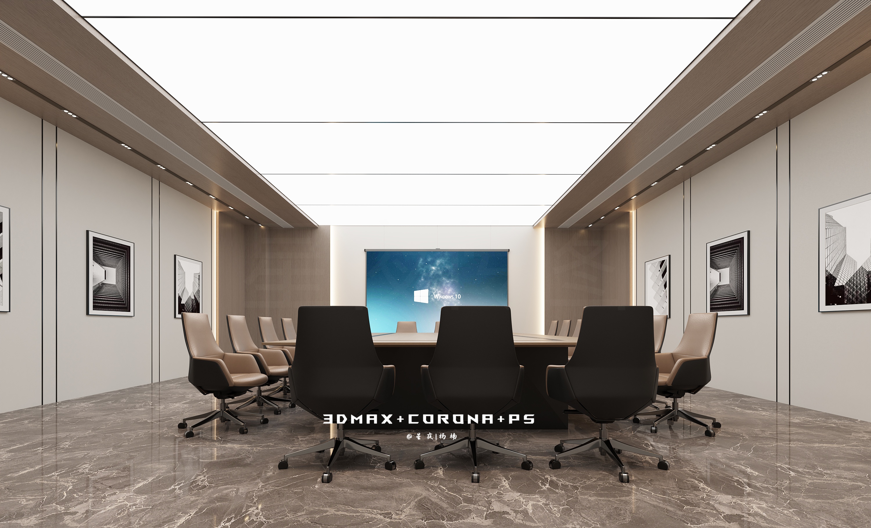 办公室不仅是工作的场所，更是艺术与文化的载体-10