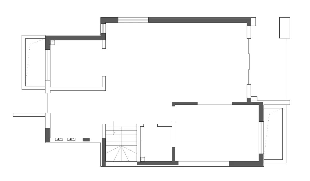 御河上院现代下叠别墅设计丨中国西安丨青马别墅设计-47