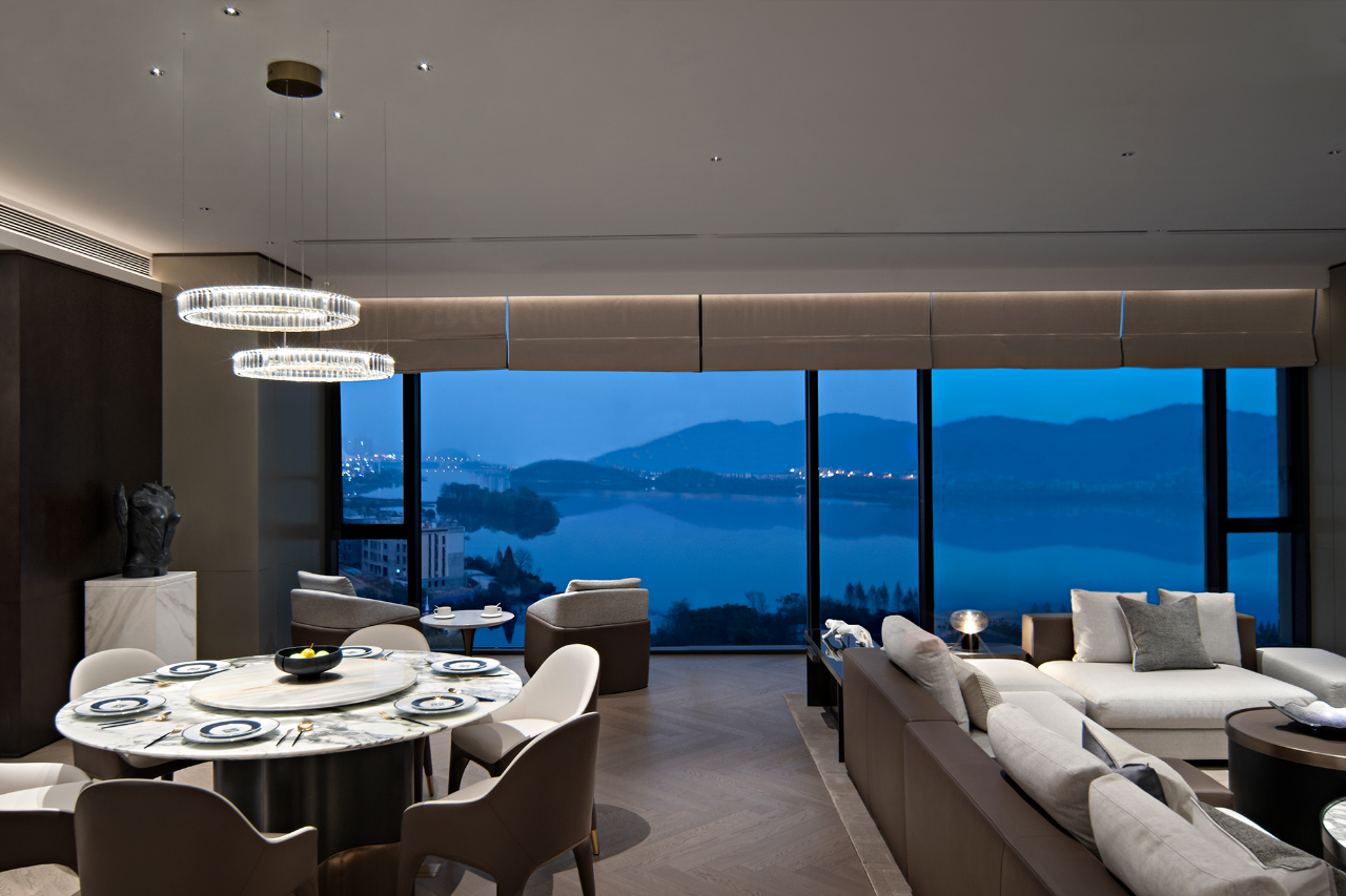 长沙450㎡大平层 | 面朝湖心，春暖花开-20