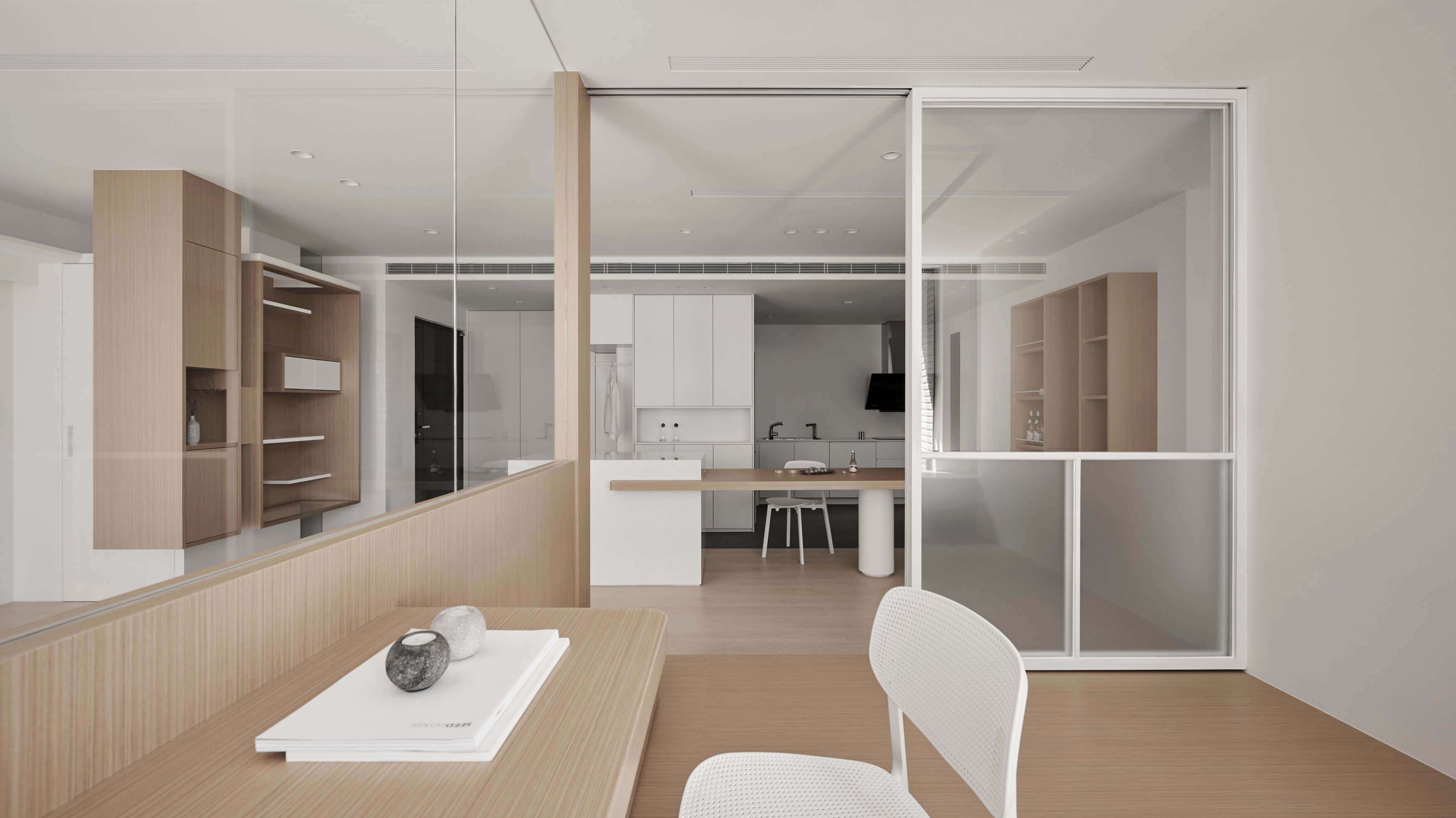 缭绕时时 通透开放的家丨寓子设计-27