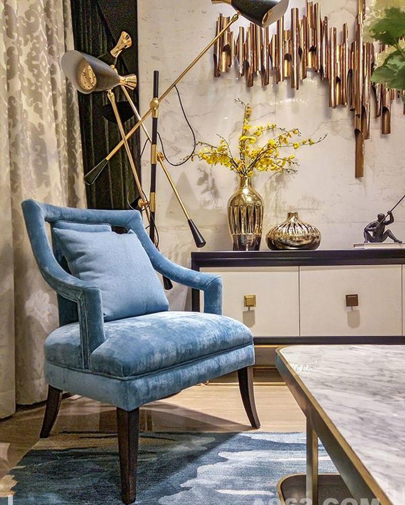 南京中交锦致售楼处 | 轻奢ART DECO风格，打造舒适尊贵空间-14