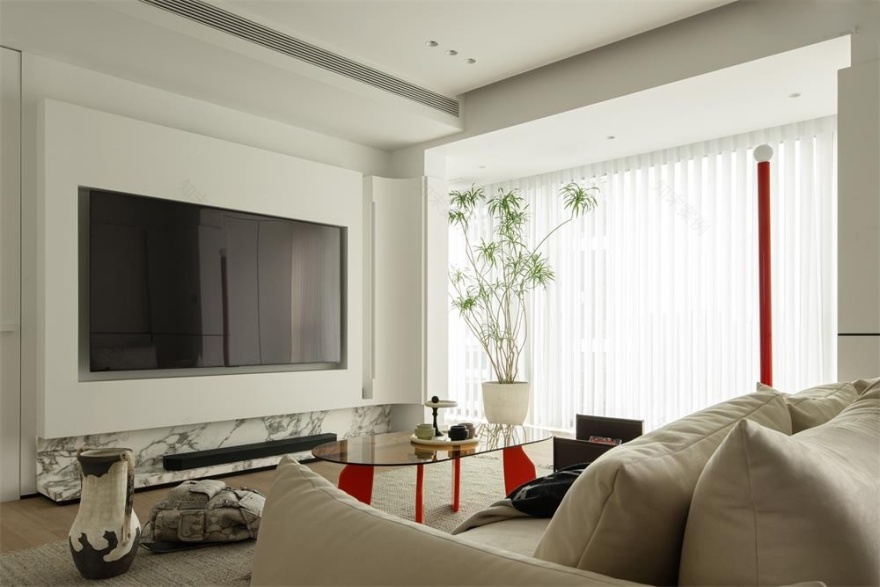 136㎡极简之家丨路子曰设计-0