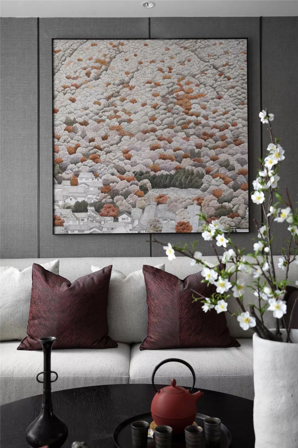 和泓·桃李春风 | 现代中式家居的诗意画卷-10